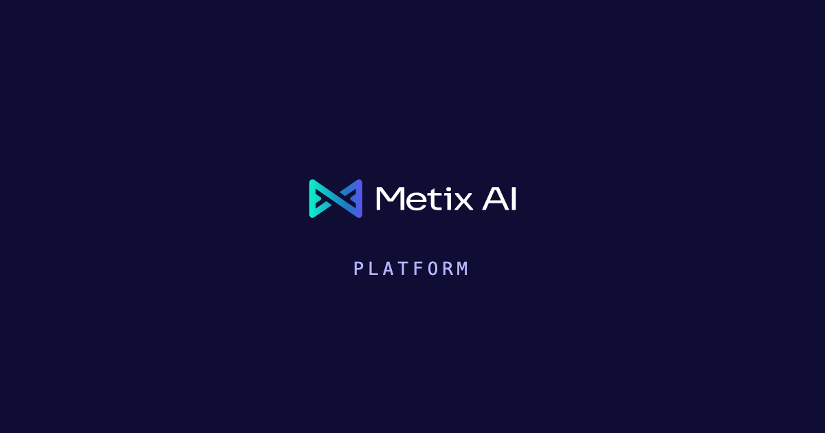 Metix AI Platform — Job data/API
